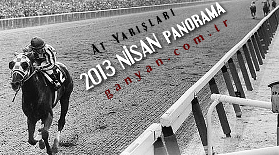 2013 Nisan At Yarışları Panoraması