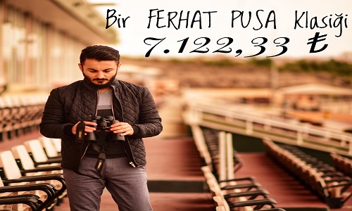 Ferhat Pusa'dan 7.122,33 TL İkramiye