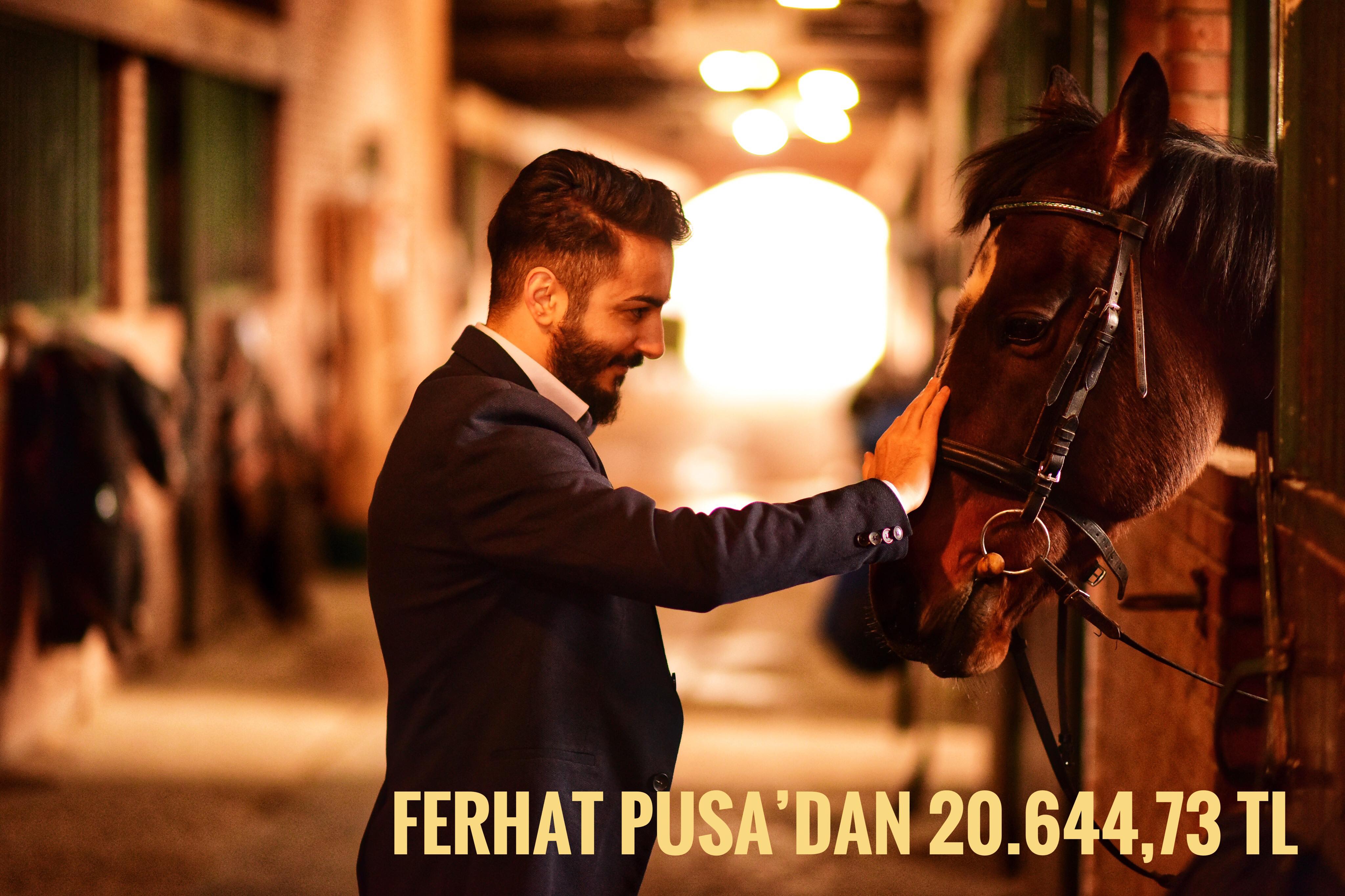 Ferhat Pusa'dan 20.644,73 TL